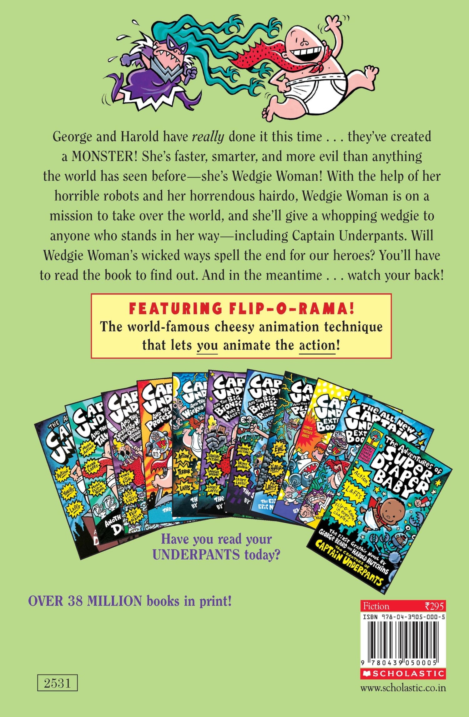 CAPTAIN UNDERPANTS AND THE FIFTH EPIC NOVEL