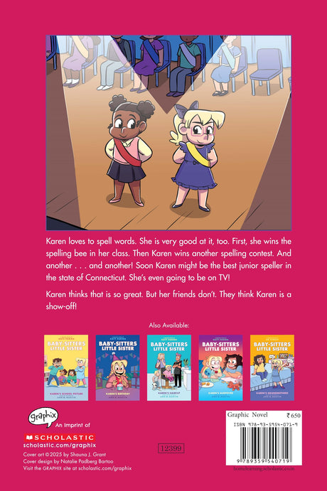 The Baby-Sitters Little Sister Graphic Novel #10: Karen’s Prize - Retail Maharaj