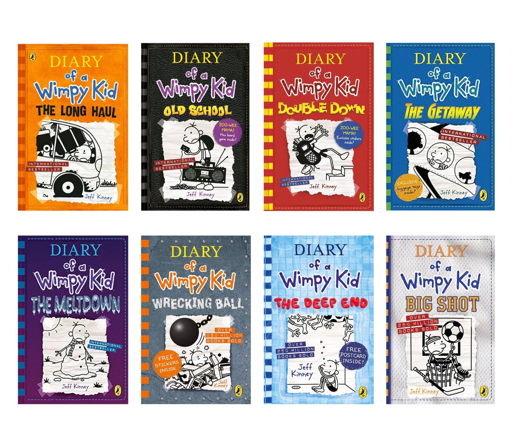Diary of a Wimpy Kid Boxset: The Ultimate Collection 16 Books Boxset (