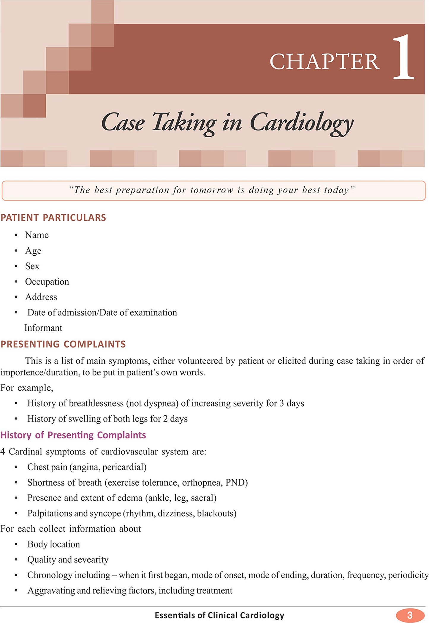 Essentials of Clinical Cardiology