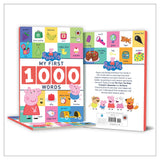 Peppa Pig: My First 1000 Words: Early Learning Words and Picture Book for Kids Age 2+ Years | Shapes, Colours, Numbers, Family, Body, Animals, Food, Bedtime, Objects Around Us and a Lot More!