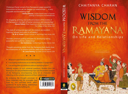 Wisdom From The Ramayana: On Life and Relationships by Chaitanya Charan - Powerful Spiritual Guidance for Personal Growth | Timeless Wisdom | Spiritual Insights | Ramayana | Philosophical Guidance | Ancient Indian Wisdom | Rich Tapestry of Indian Literatu