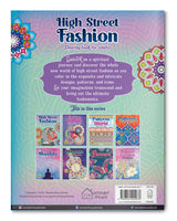 High Street Fashion Coloring book for adults - Retail Maharaj