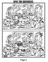 Awesome Dinosaur Activities for Kids: Mazes, Hidden Pictures, Word Searches, Secret Codes, Spot the Differences, and More!: Russian-English (Dover Kids Activity Books: Dinosaurs)