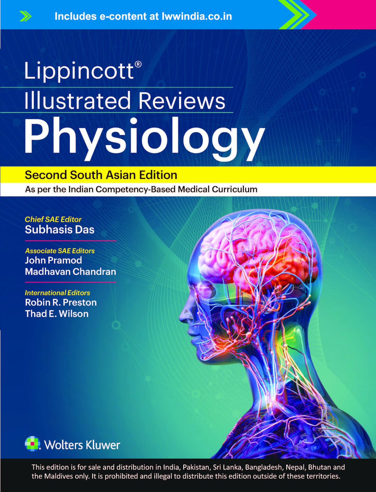 Lippincott Illustrated Reviews Physiology, 2nd South Asian ed