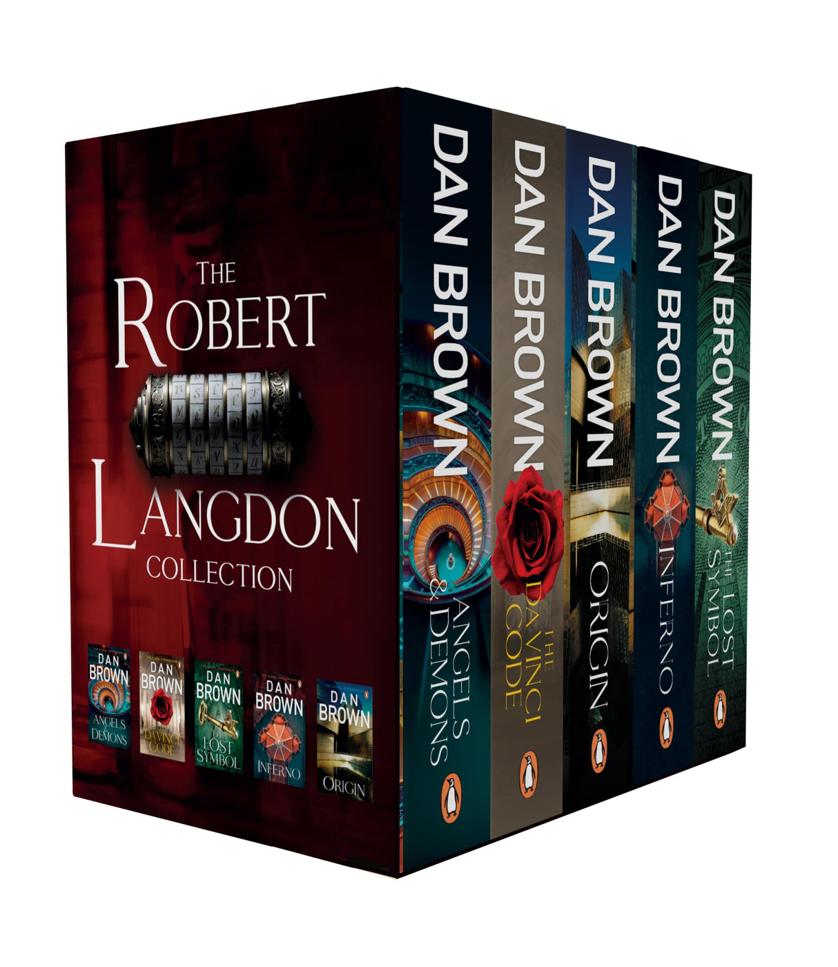 The Robert Langdon Collection: 5 Books Boxset (Angels and Demons, The Da Vinci Code, The Lost Symbol, Inferno, Origin)