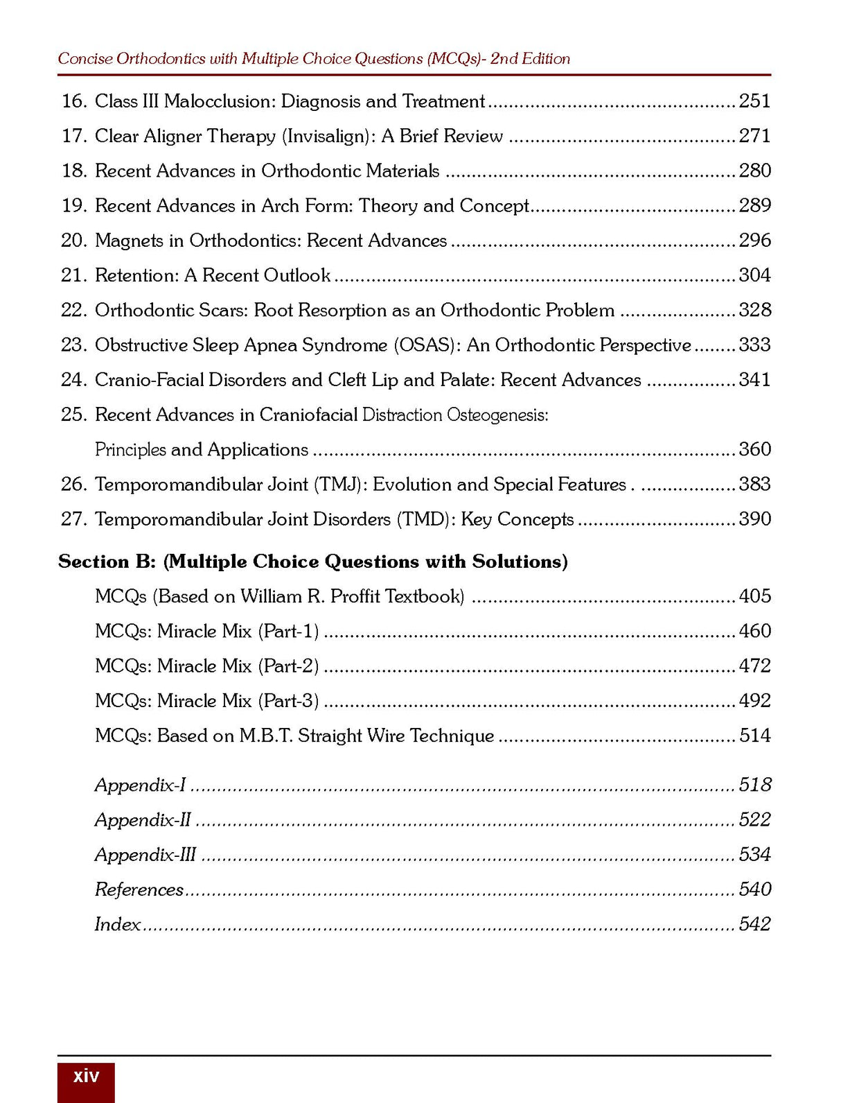 Concise Orthodontics with Multiple Choice Questions (MCQs)- 2nd Edition