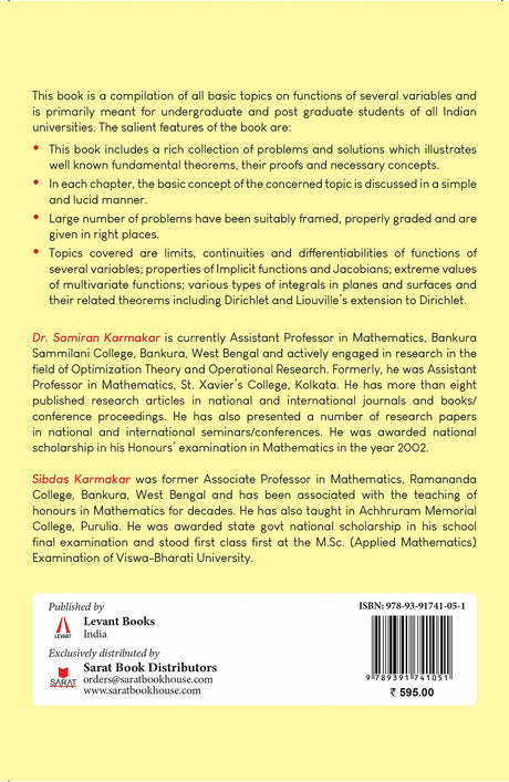 Multivariate Calculus - Retail Maharaj