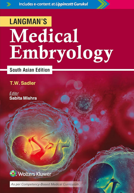 Langman's Medical Embryology : South Asia Edition - Retail Maharaj
