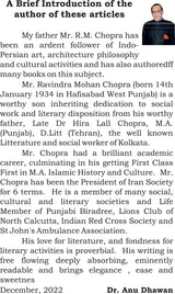 Persian Influence on Art, Architecture, Philosophy and Culture of Indian Subcontinent