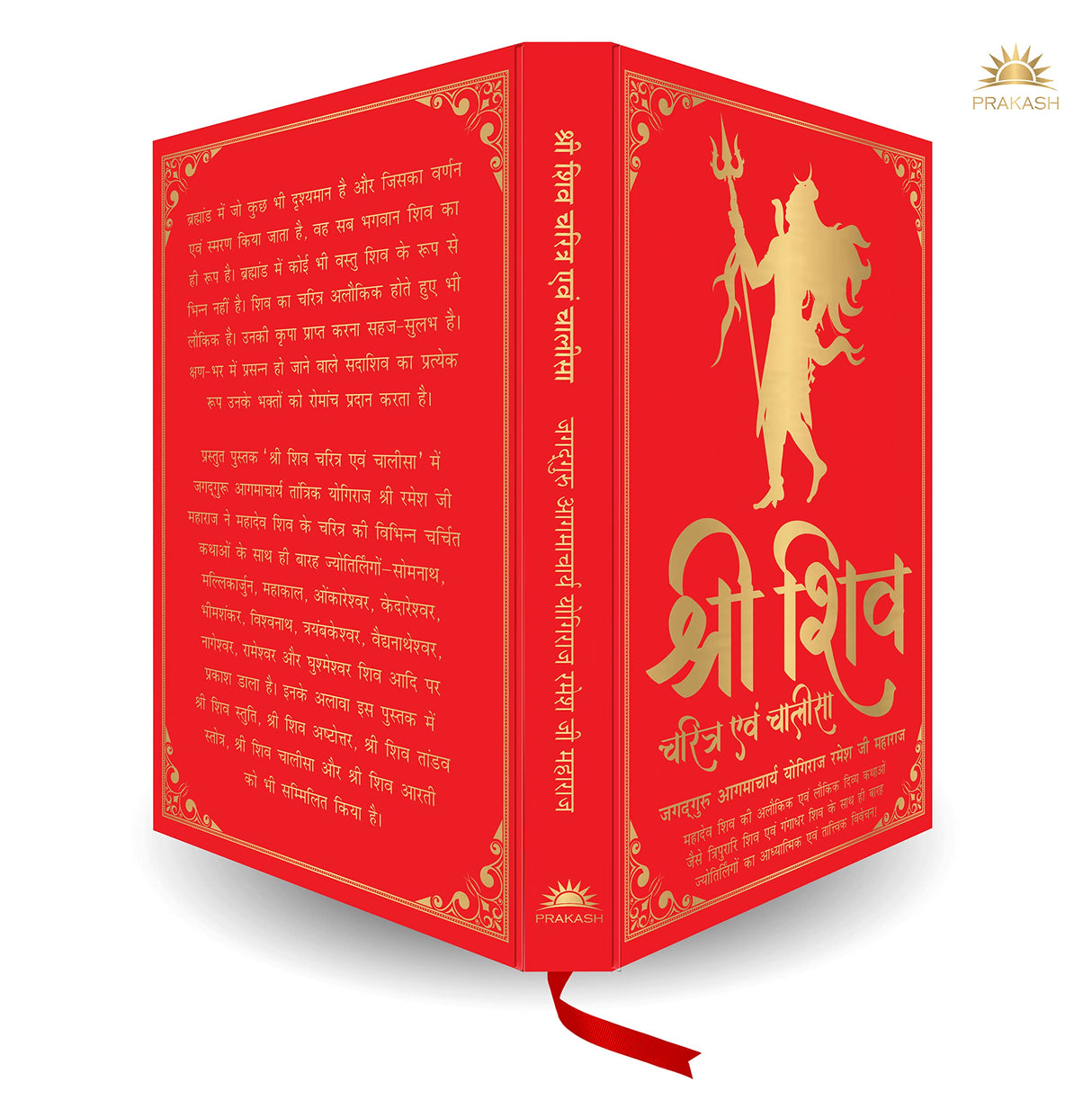 Shiv Charitra Aivam Chalisa by Jagadguru Aagmacharya Yogiraj Rameshji Maharaj – Hindi | Indian Mythology | Religious Book on Hindu God | Shiv Charitra Chalisa | Spiritual Books on Hindu Mythology | Life of Shiva - Retail Maharaj