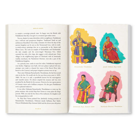 Fascinating Maharajas of India: Twenty-Five Princely States and Their Extraordinary Stories | History of British India | Covers Major Kingdoms Like Gwalior, Travancore, Jaipur, Cooch Behar, Patiala and Hyderabad | Colorful Illustrations | Ages 10 + - Retail Maharaj
