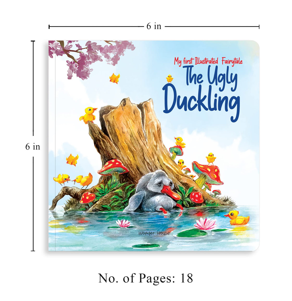 My first Illustrated Fairytale Board Book - The Ugly Duckling Board Book - Retail Maharaj