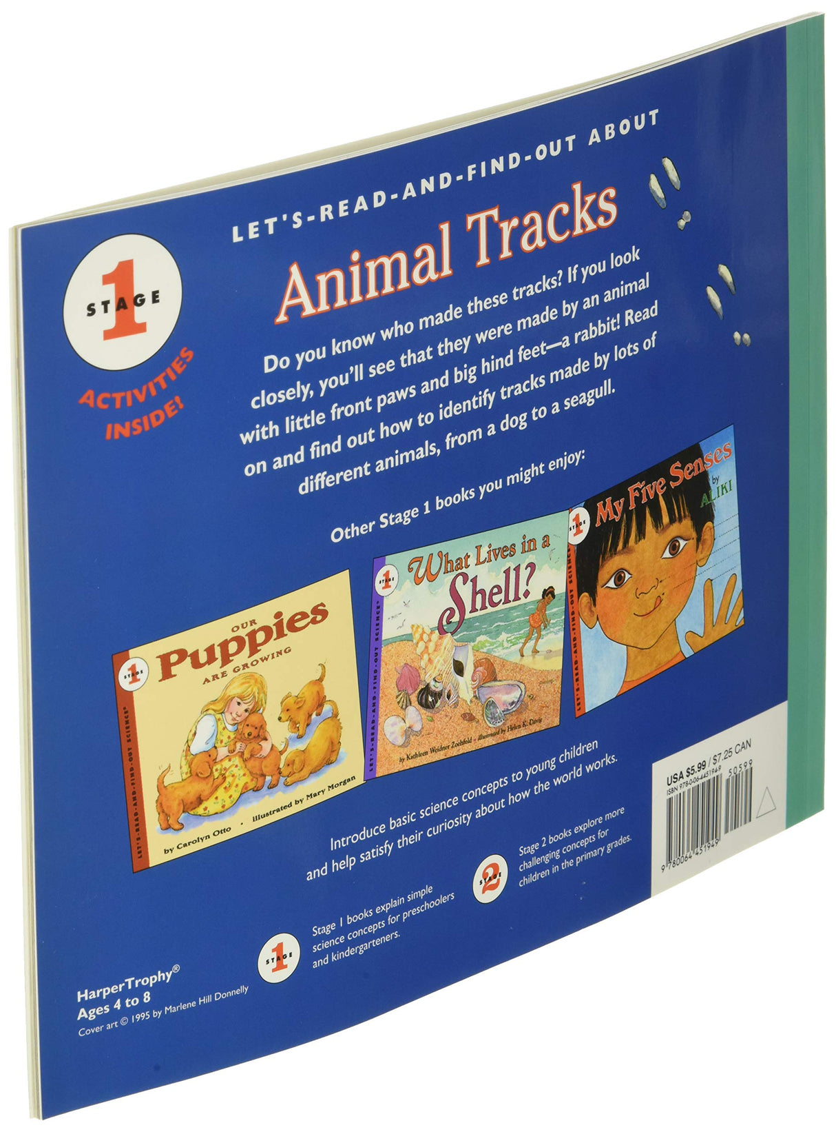 Big Tracks, Little Tracks: Let's Read and Find out Science - 1