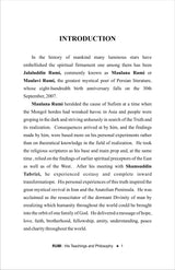 RUMI his teaching and philosophy [Hardcover] Mr R M CHOPRA