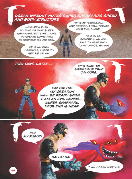 (Book 1) The Adventures of Super Sharkaru - The Shark That Flies - Retail Maharaj