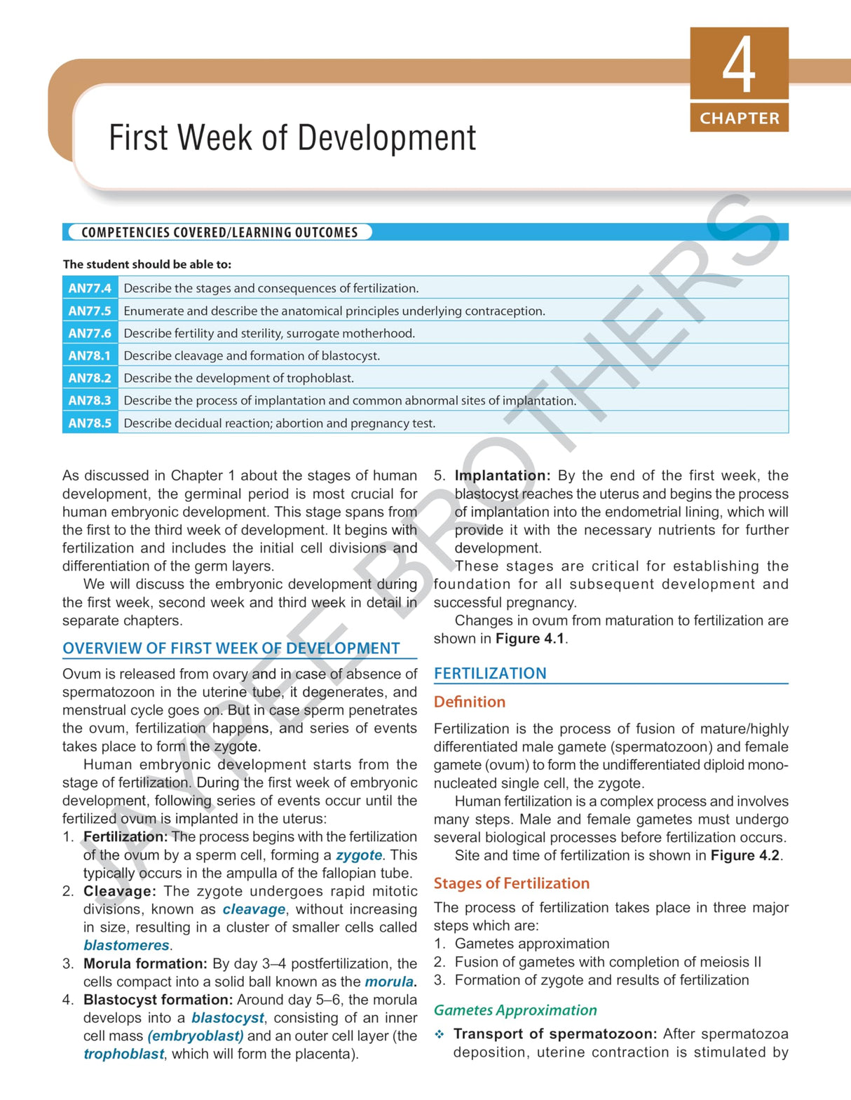 INDERBIR SINGH'S HUMAN EMBRYOLOGY