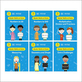 Maths ― No Problem! Collection of 6 Workbooks, Ages 4-6 (Key Stage 1)