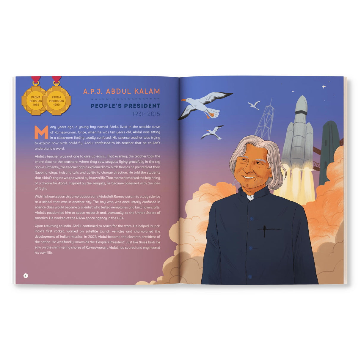 The Padmas: Fifty Stories of Perseverance | Illustrated Biographies of Padma Awardees | A.P.J. Abdul Kalam, Indra Nooyi, Milkha Singh and more | Ages 8+ - Retail Maharaj