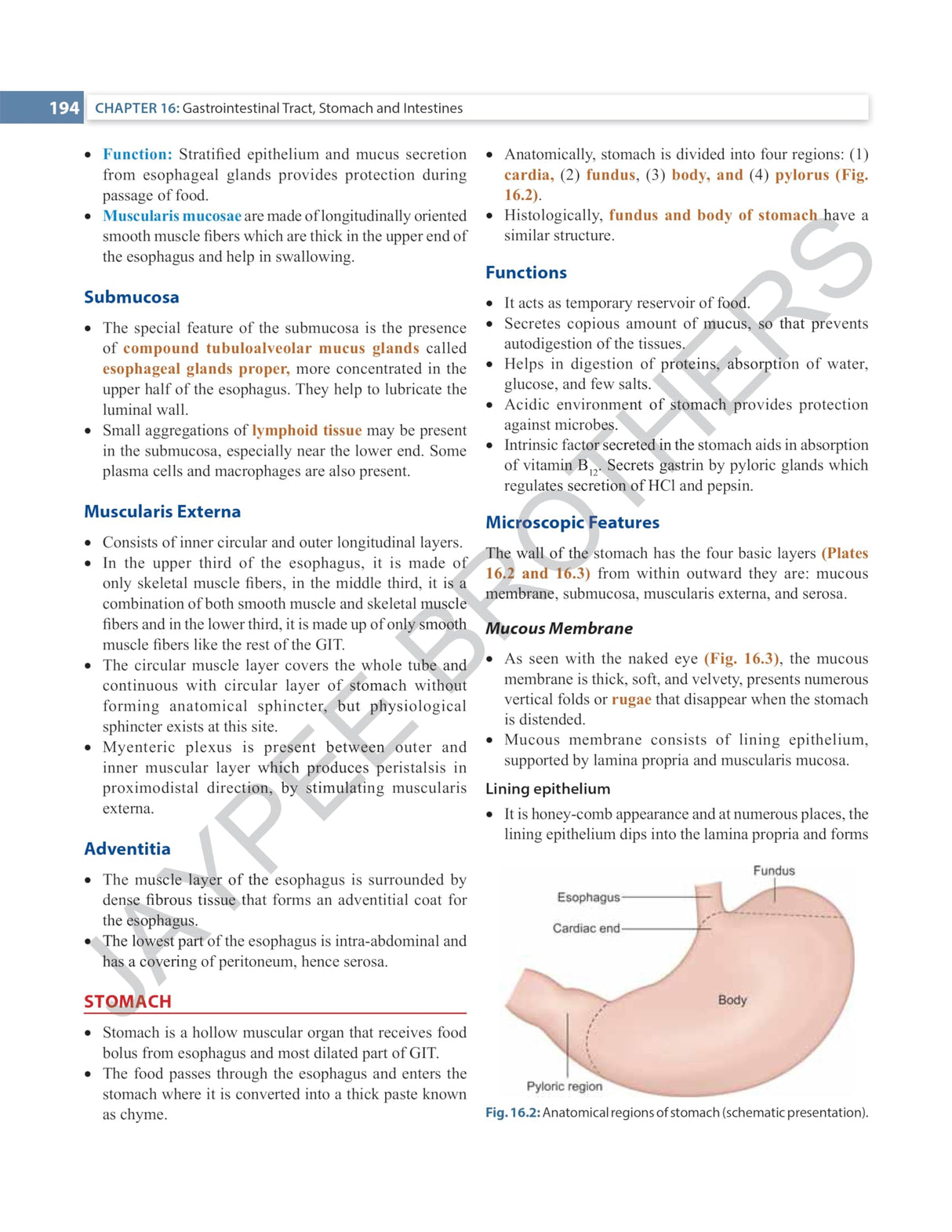 INDERBIR SINGH'S TEXTBOOK OF HUMAN HISTOLOGY