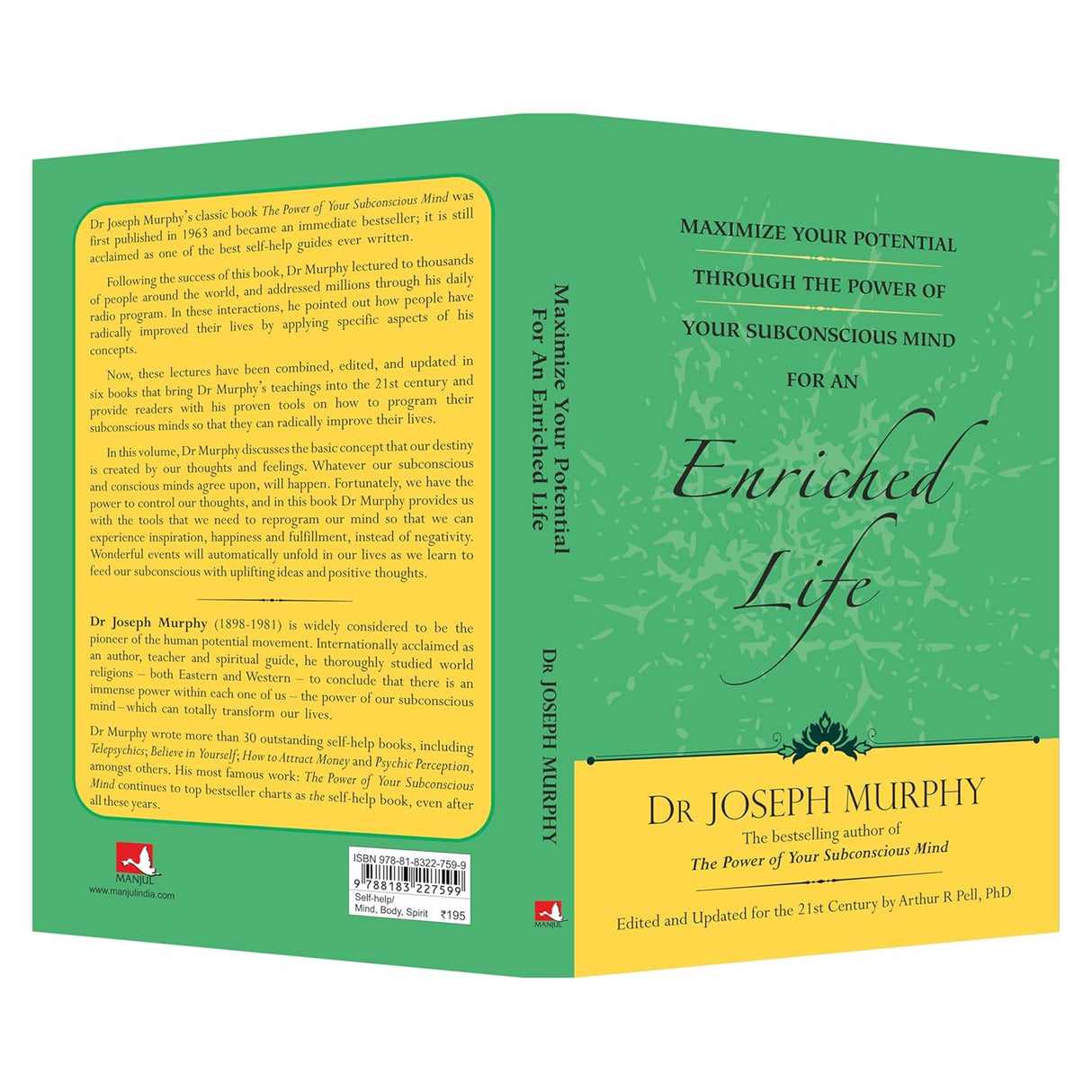 Maximize Your Potential Through the Power of Your Subconscious Mind for An Enriched Life [English] - Retail Maharaj