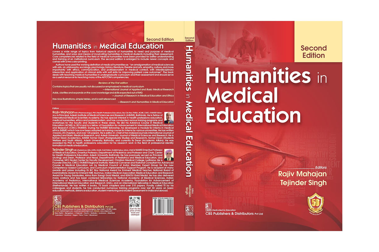 HUMANITIES IN MEDICAL EDUCATION 2ED (PB 2023)
