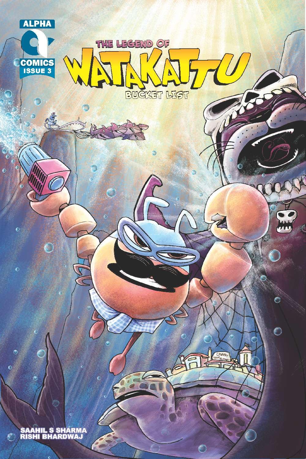 Alpha Comics | Combo 1 of Watakattu Series Issue 1-4 | Age 3-15 | English | Graphic Novel | New Release | Paperback - Retail Maharaj
