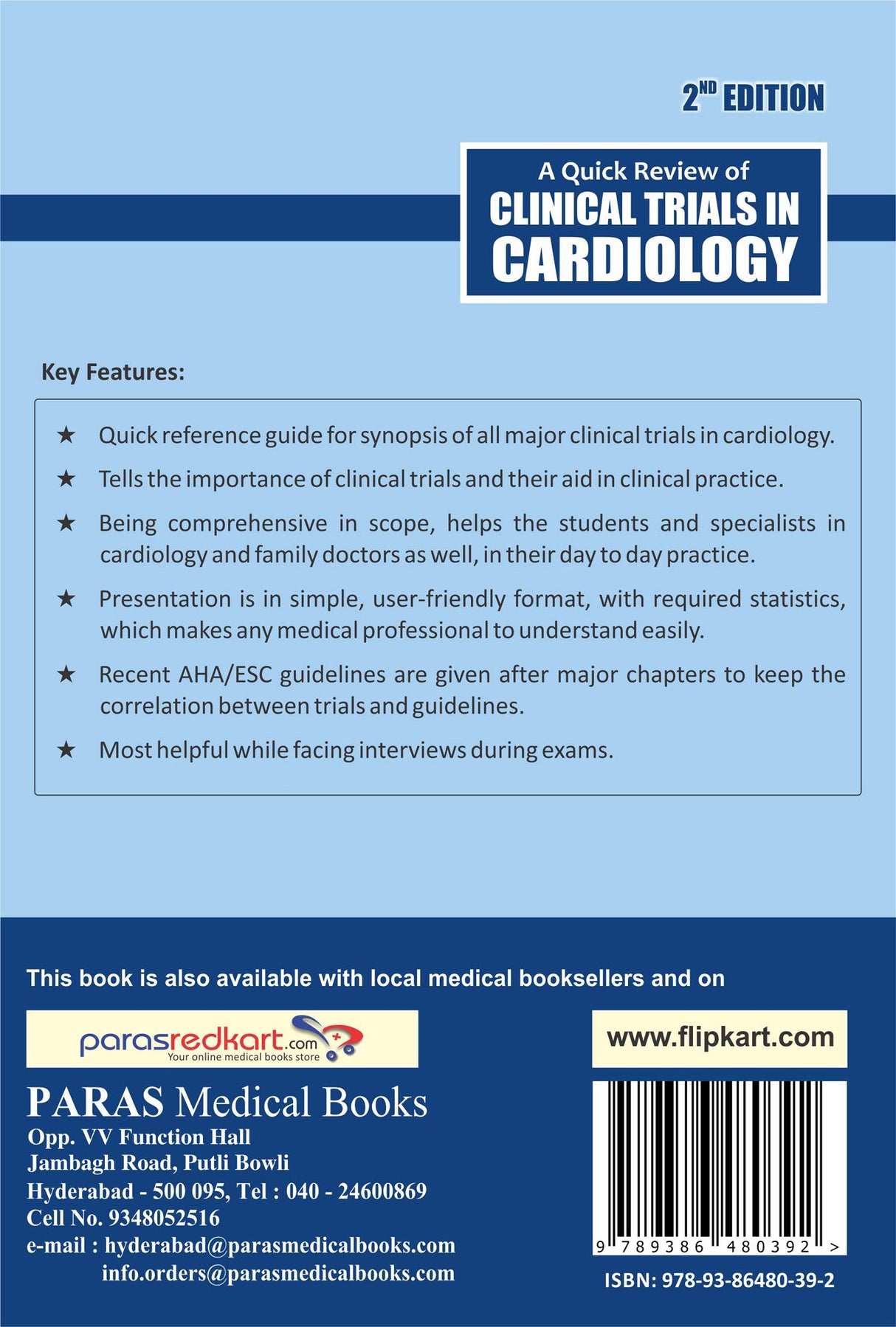 Quick Review of Clinical Trials in Cardiology, Adithya Udupa K - 2nd, 2019.0
