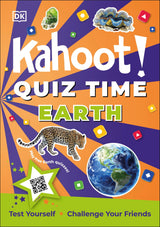 Kahoot! Quiz Time Earth: 250 Trivia Questions (with QR Codes Inside for 150 Interactive Bonus Questions) – Educational Kids Quiz Book