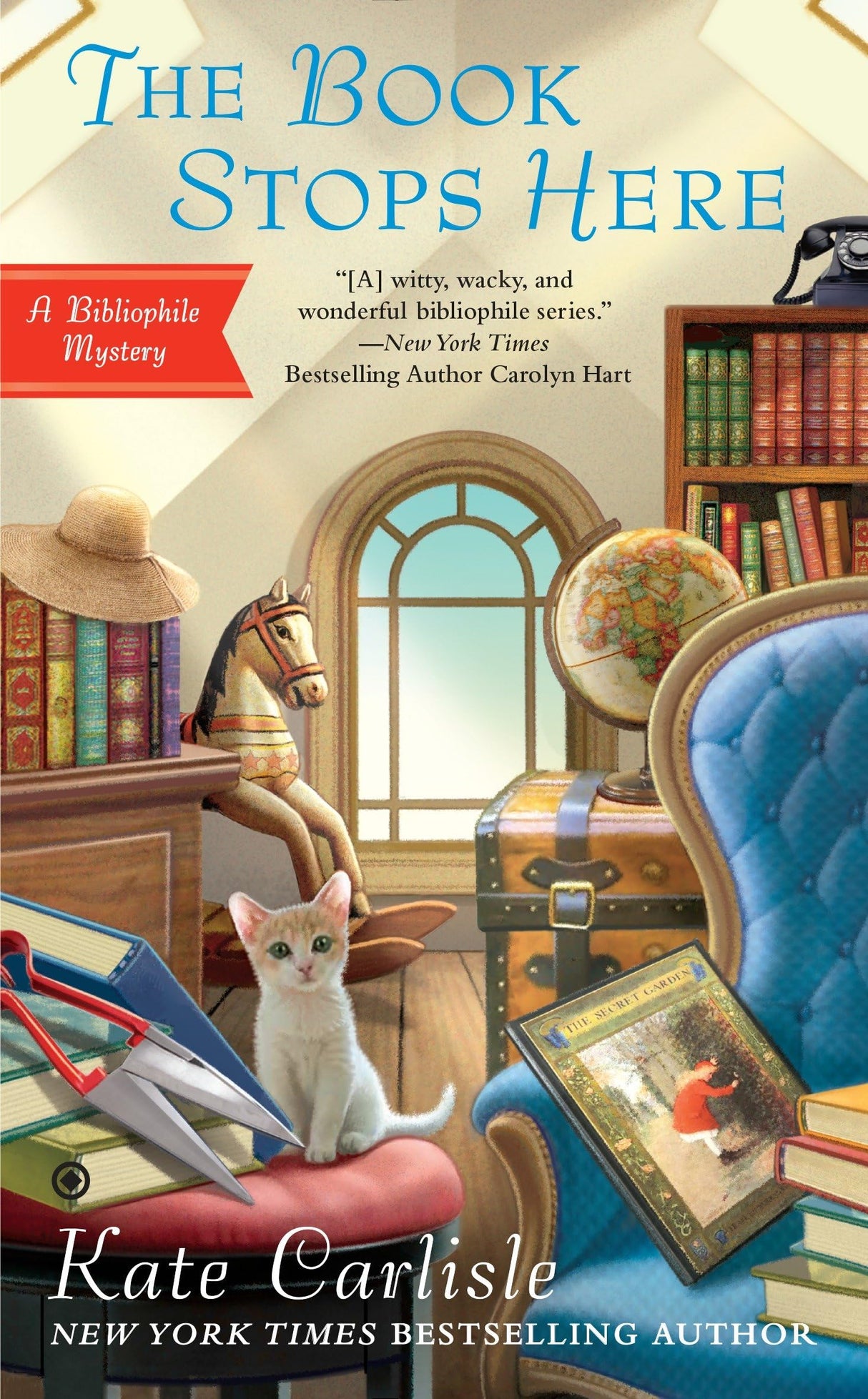 The Book Stops Here: A Bibliophile Mystery: 8