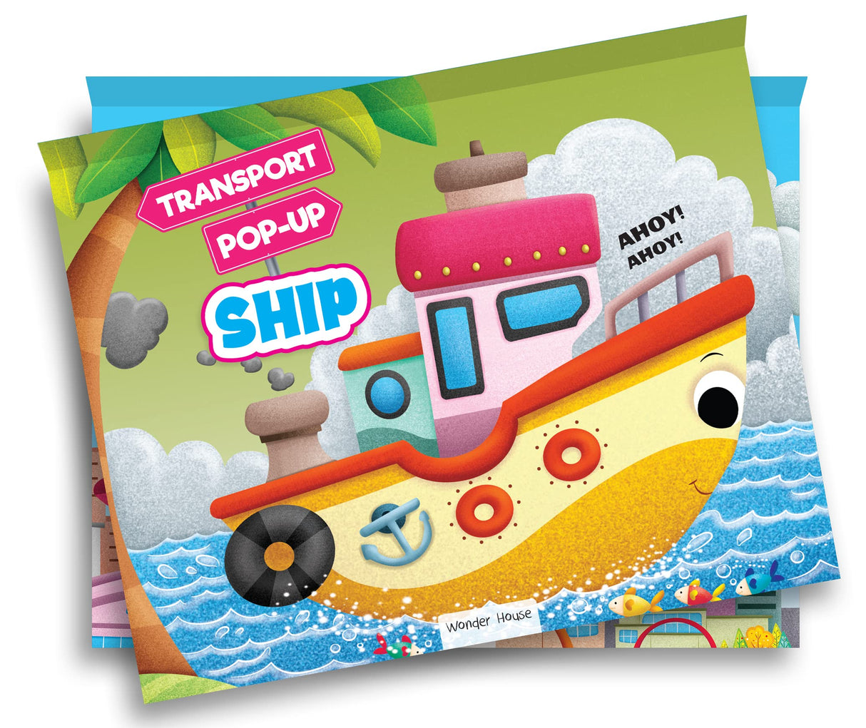 Pop-up Transport - Ship - Gorgeously Illustrated Pop-up Book For Children - Learn About The World Of Ships and What All They Do - Retail Maharaj