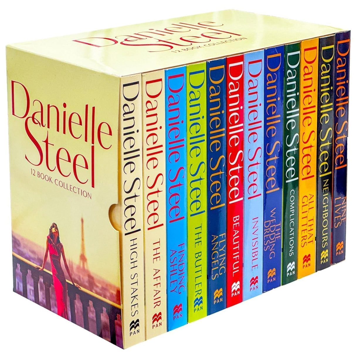 Danielle Steel Collection 12 Books Set (Family Ties, Property of a Noblewoman, The Apartment, Precious Gifts,Matters of the Heart,Winners, Blue,Southern Lights,His Bright Light,Country and More)