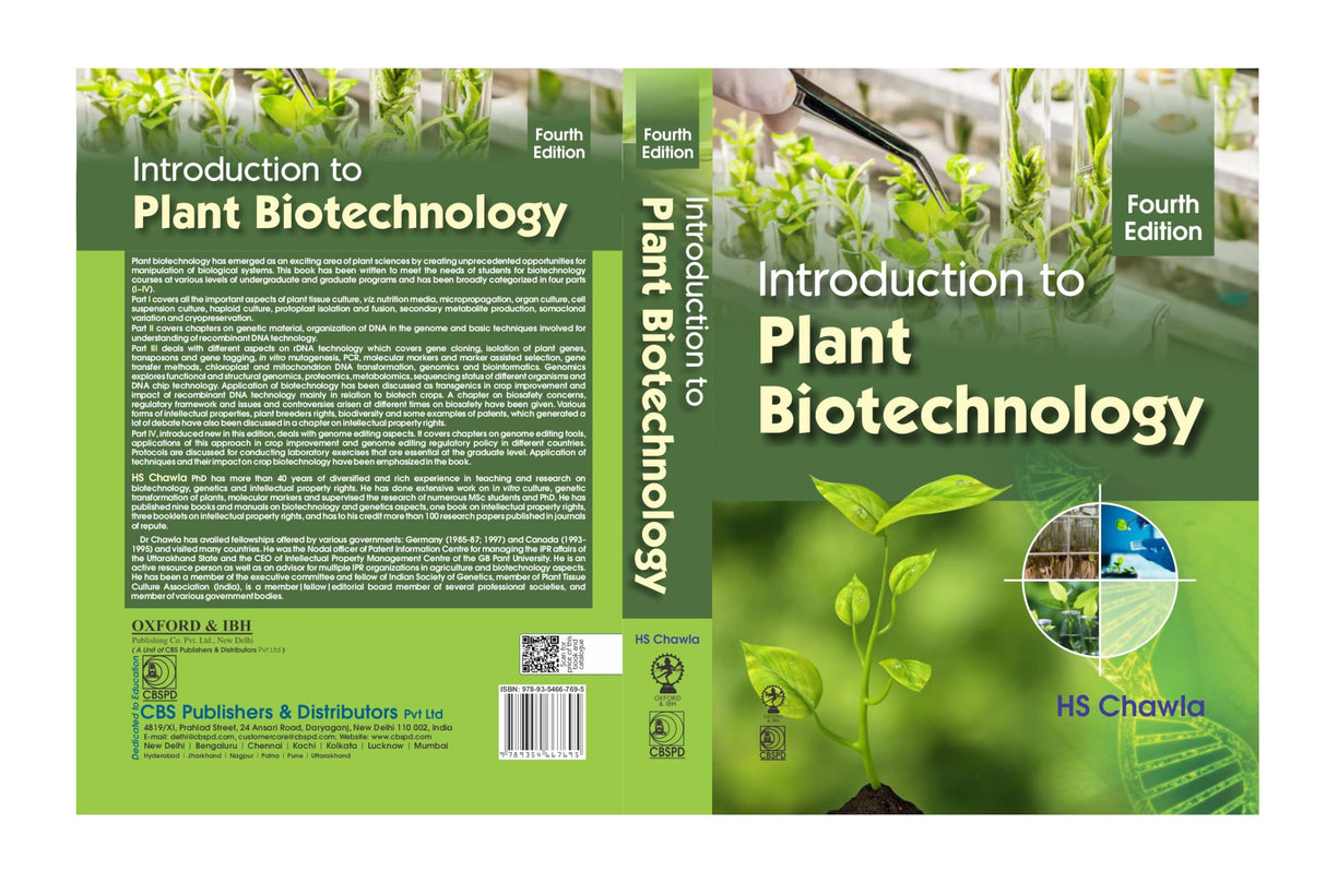 Introduction to Plant Biotechnology, 4/e - Retail Maharaj