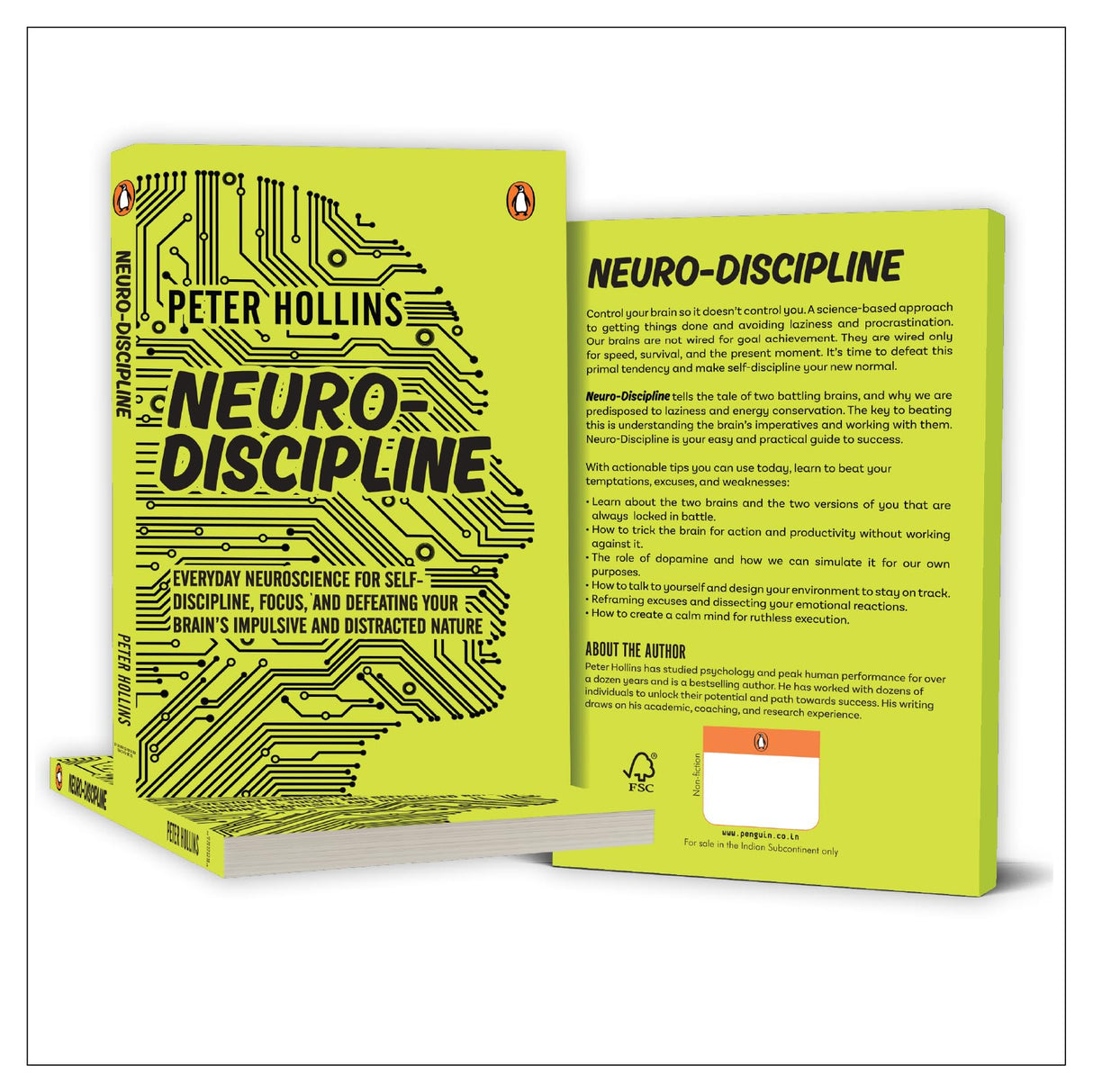 Neuro-Discipline: Everyday Neuroscience for Self-Discipline, Focus, and Defeating Your Brain’s Impulsive and Distracted Nature | A Science-Backed Guide - Retail Maharaj