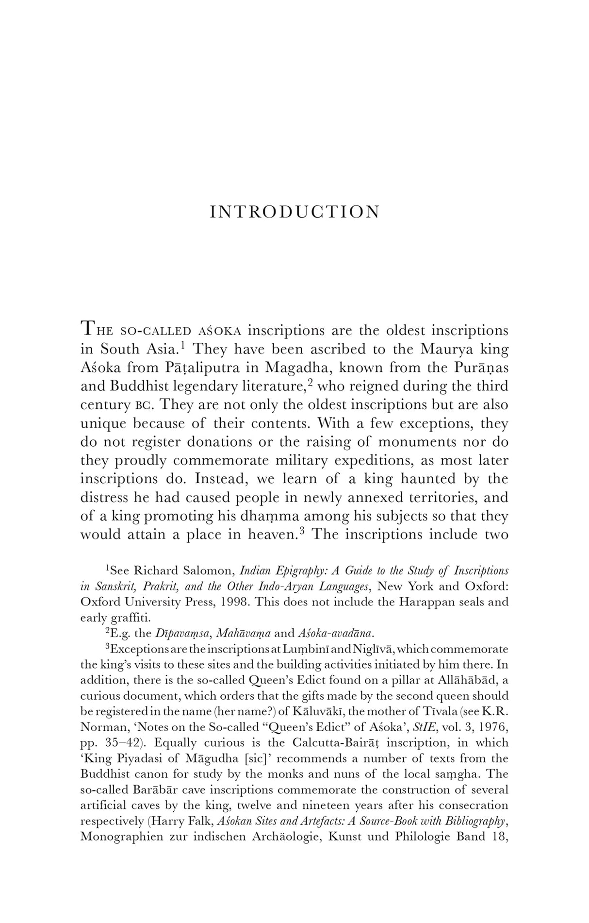 The Asoka Inscriptions: Analysing a Corpus - Retail Maharaj