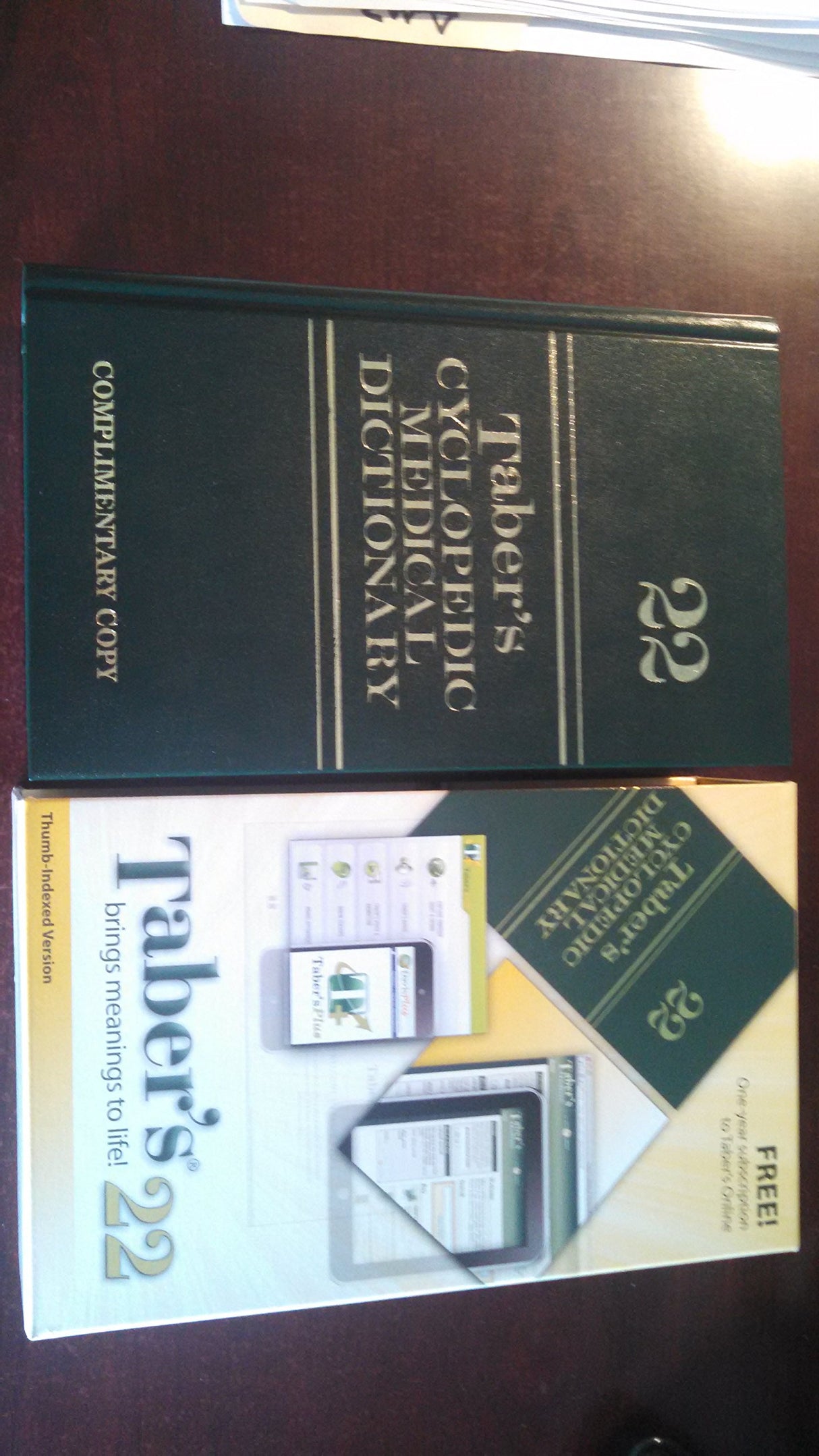 TABER'S CYCLOPEDIC MEDICAL DICTIONARY (THUMB-INDEXED VERSION) (TABER'S CYCLOPEDIC MEDICAL DICTIONARY