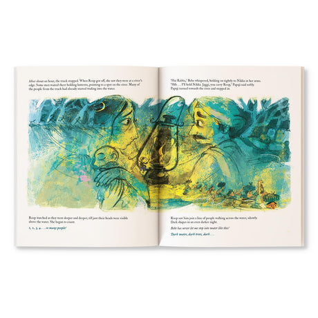 Roop and the River Crossing: Full-colour picture book on the Partition of India | Ages 8+ - Retail Maharaj
