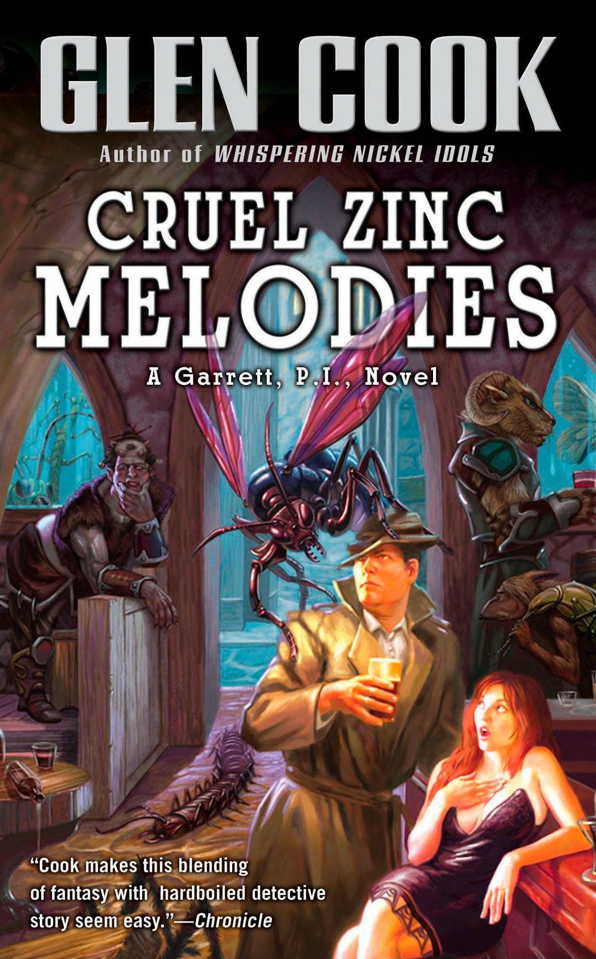 Cruel Zinc Melodies: 12 (Garrett, P.I.)