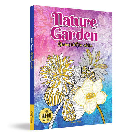 Nature Garden Coloring Book for Adults - Retail Maharaj