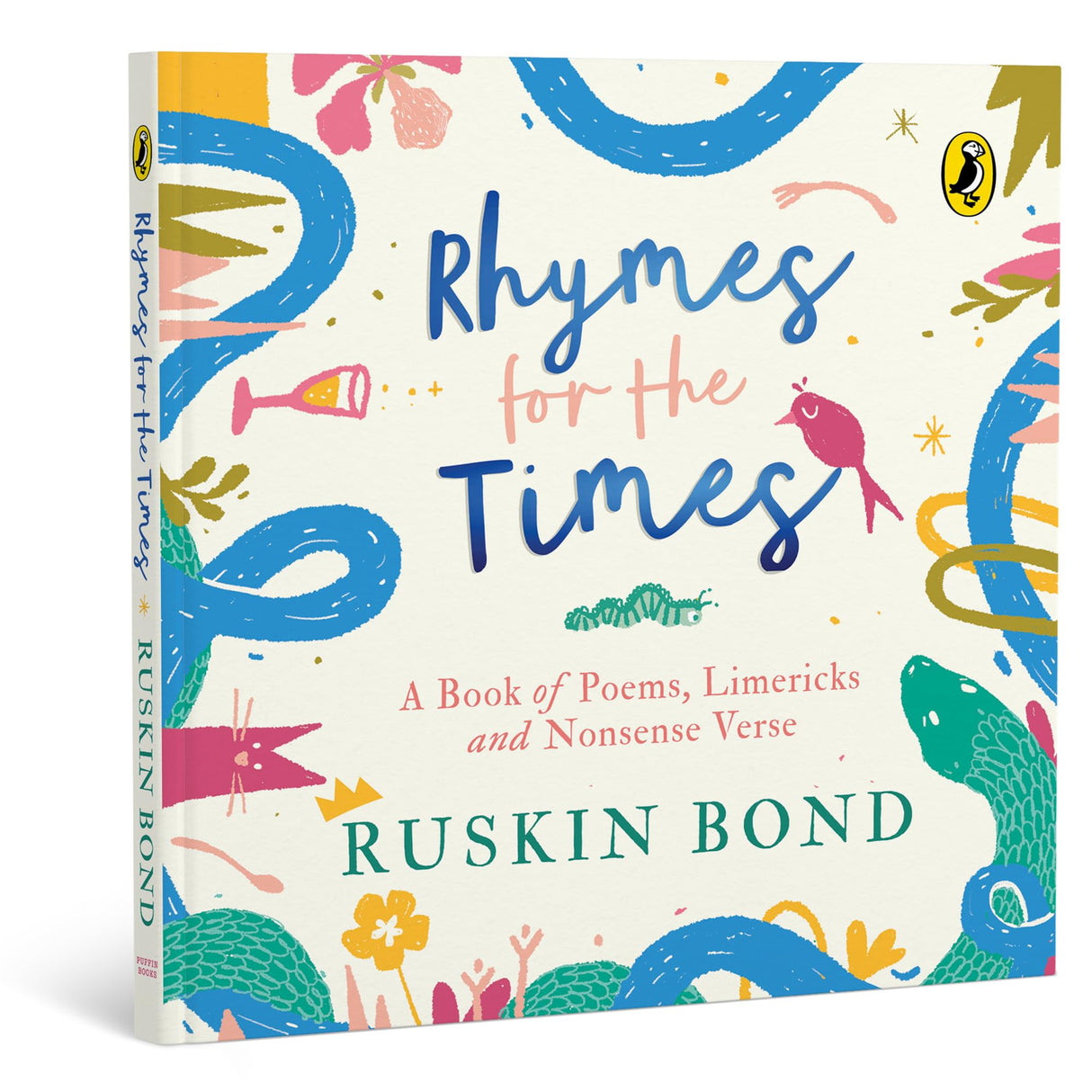 Rhymes for the Times | Illustrated Poetry Collection for 10+ Years: A Book of Poems, Limericks and Nonsense Verse - Retail Maharaj