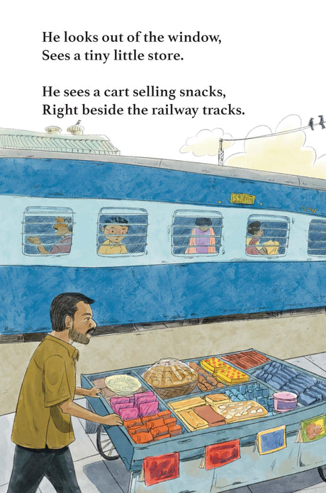 Amal Rides The Rails (Tiny Tales Series) - Retail Maharaj