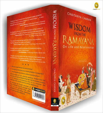 Wisdom From The Ramayana: On Life and Relationships by Chaitanya Charan - Powerful Spiritual Guidance for Personal Growth | Timeless Wisdom | Spiritual Insights | Ramayana | Philosophical Guidance | Ancient Indian Wisdom | Rich Tapestry of Indian Literatu