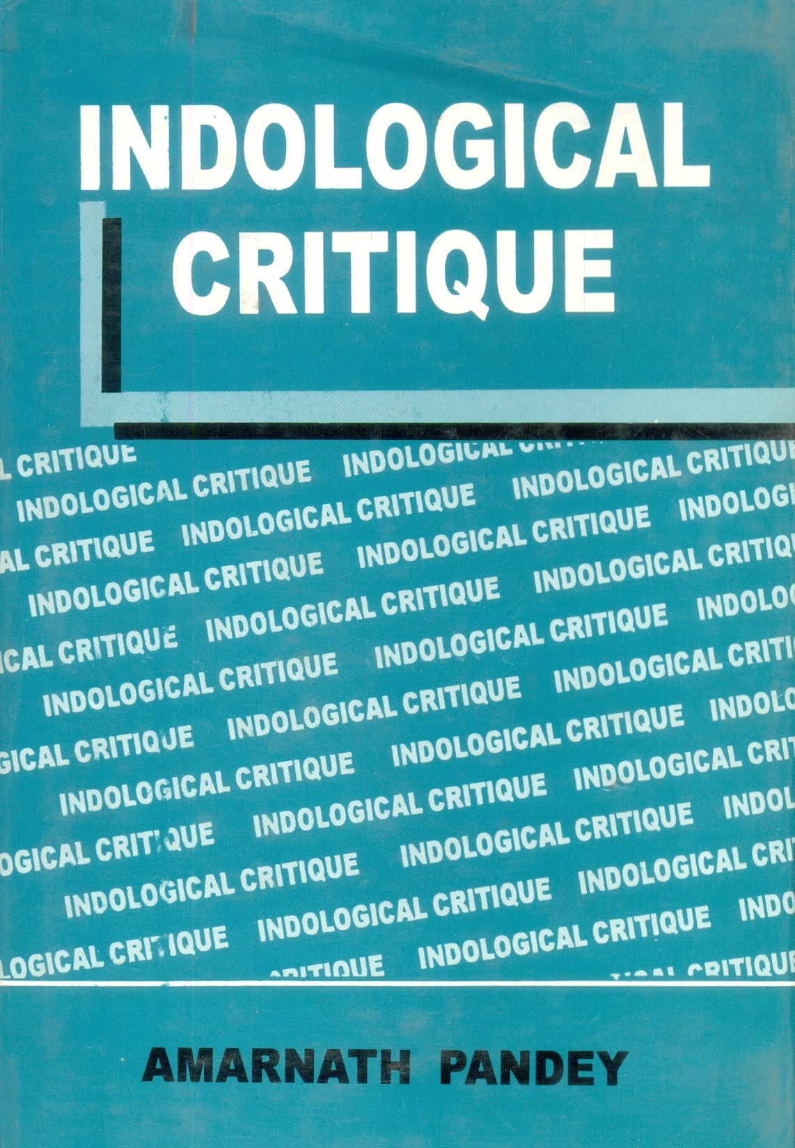 Indological Critique [Hardcover] Amarnath Pandey - Retail Maharaj