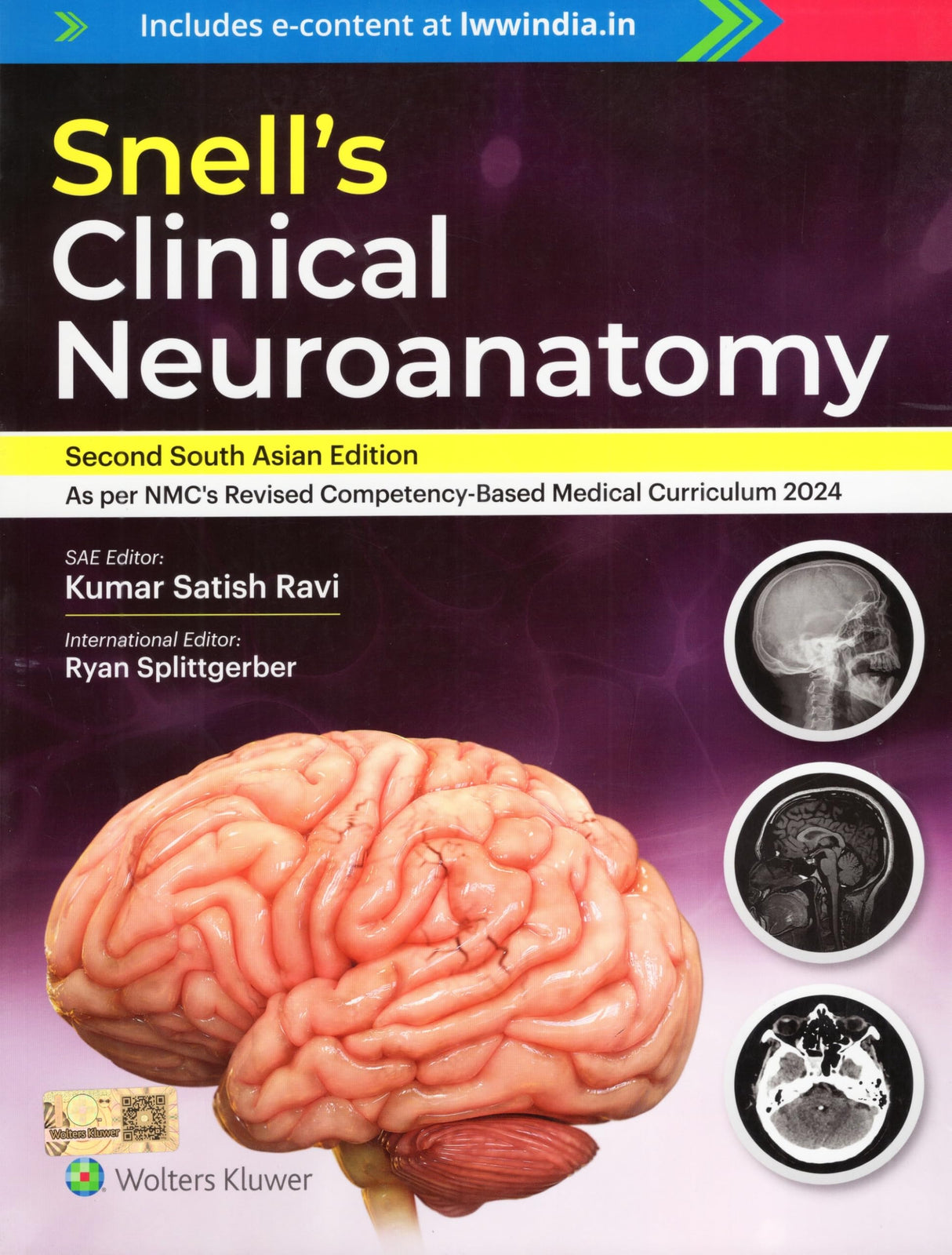 SNELLS CLINICAL NEUROANATOMY WITH ACCESS CODE 9ED (SECOND SAE) (PB 2025)