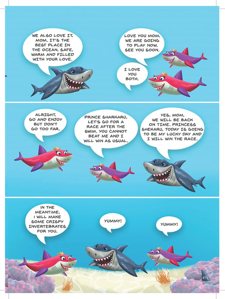 (Book 1) The Adventures of Super Sharkaru - The Shark That Flies - Retail Maharaj
