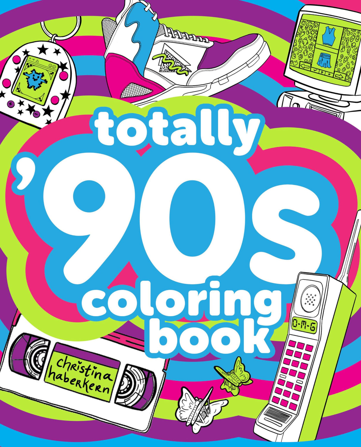Totally '90s Coloring Book