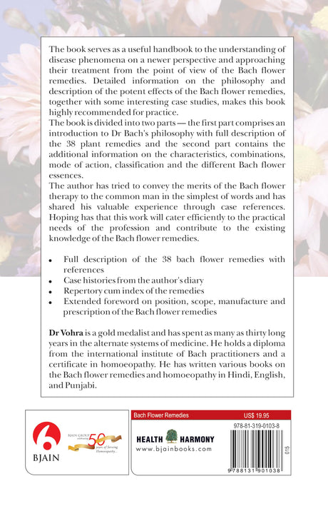 Bach Flower Remedies: A Comprehensive Study – Part 1 & 2 Second Edition - Retail Maharaj