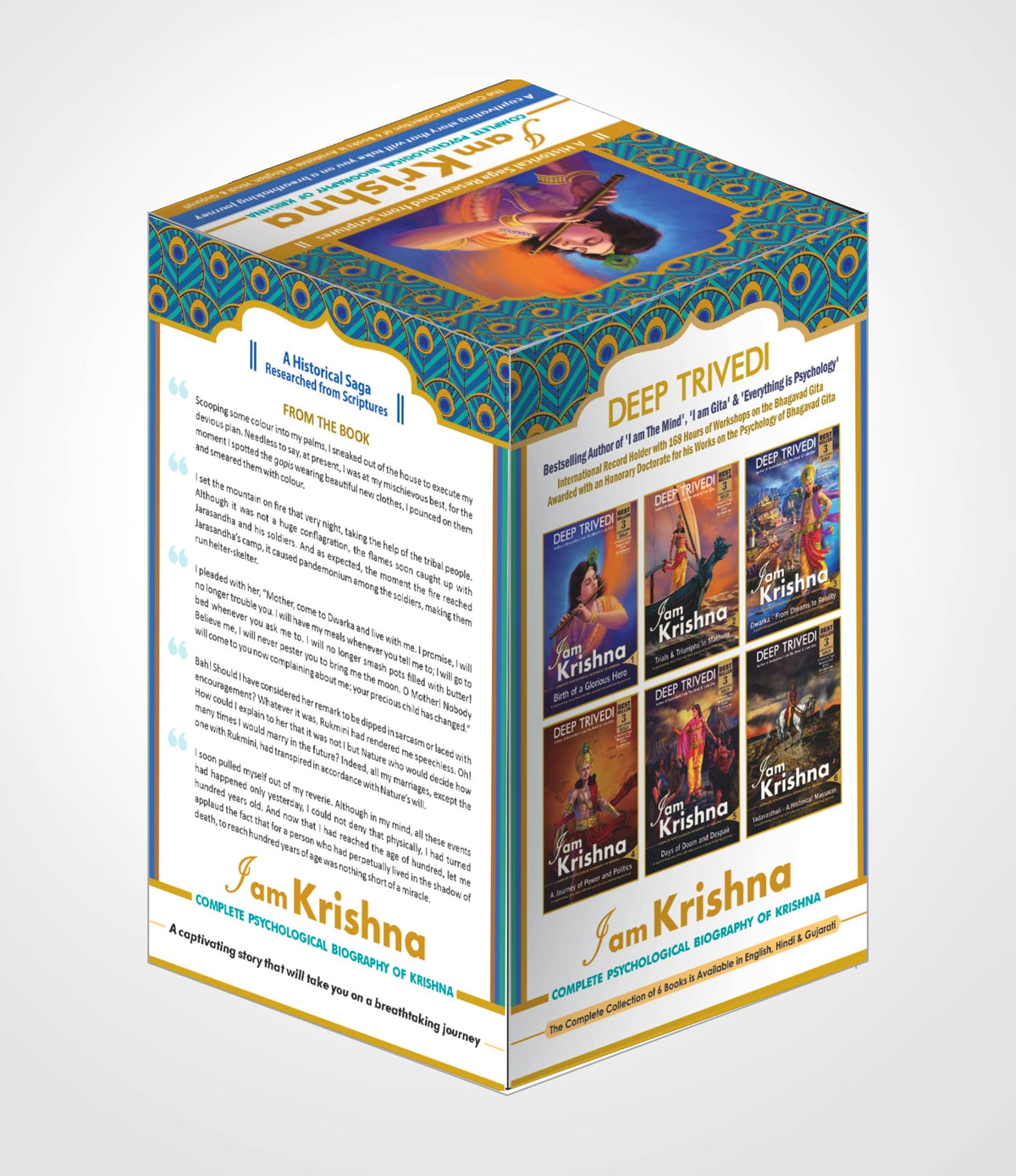 I am Krishna - Complete Psychological Biography of Krishna (Set of 6 B