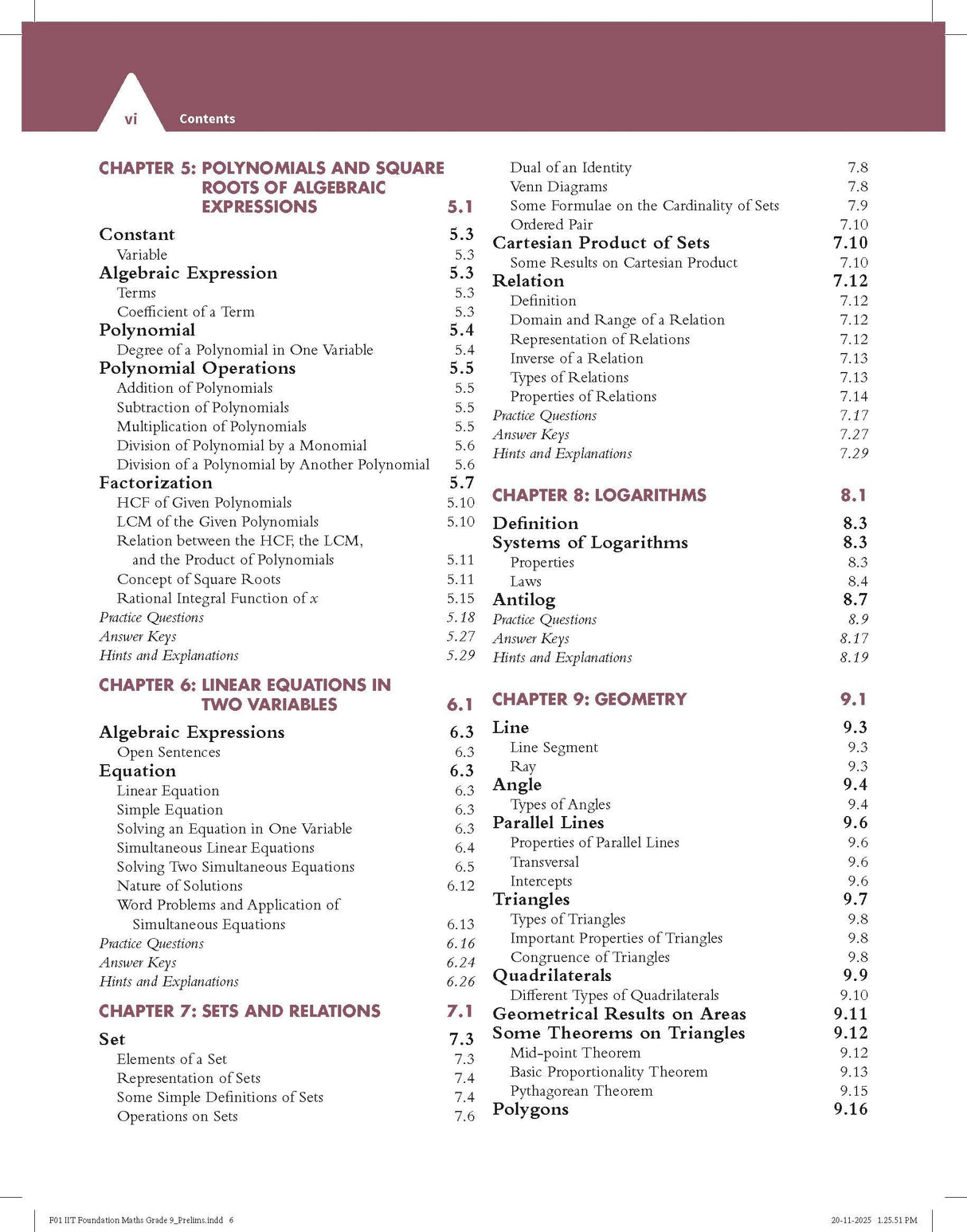 Pearson'26 IIT Foundation Math Class 9|For JEE, NSO & Olympiad Exams| JEE Practice Questions|Free 14 Online Assessments,43 Video Solutions, 14 work sheets & Tests via Pearson MyInsights & elibrary - Retail Maharaj