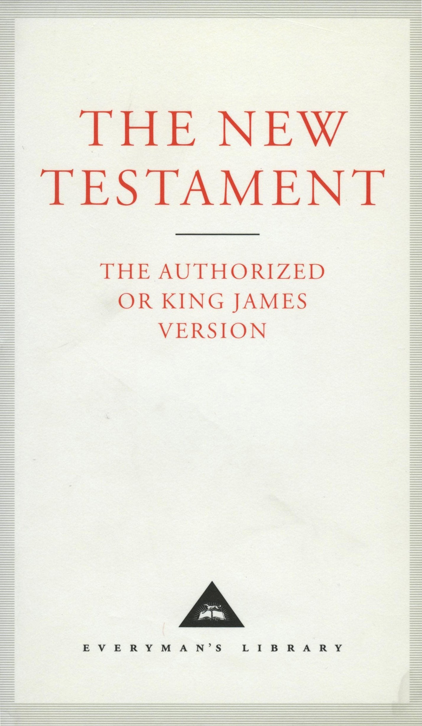 The New Testament (Everyman&